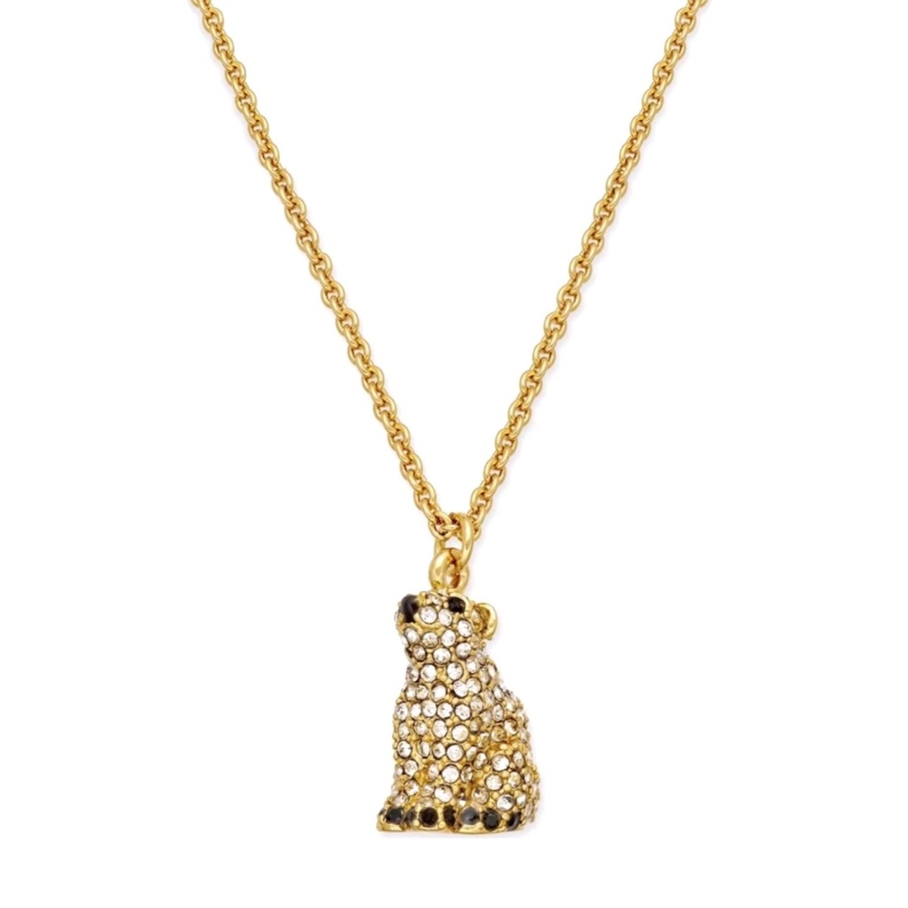 KATE SPADE • Cold Comforts Polar Bear Necklace